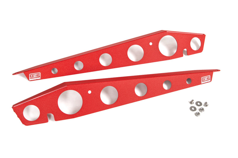 GrimmSpeed 2015+ Subaru WRX/STI Fender Shrouds - Red - GrimmSpeed GRM096048