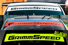 Load image into Gallery viewer, GrimmSpeed 2002+ Subaru WRX/STI / 05-09 Legacy GT Windshield Banner 43in. - White - GrimmSpeed GRM111035