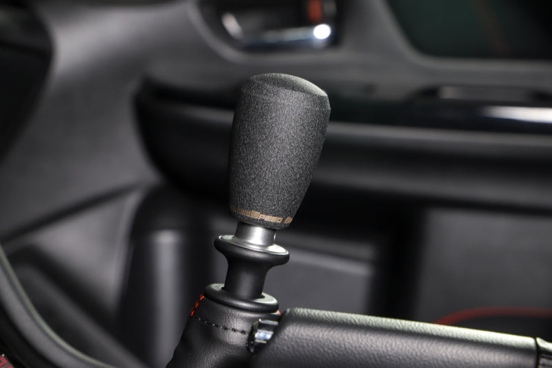 GrimmSpeed Shift Knob Stainless Steel - Subaru 5 Speed and 6 Speed Manual Transmission - Black - GrimmSpeed GRM380001