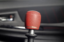 Load image into Gallery viewer, GrimmSpeed Stubby Shift Knob Stainless Steel Red - M12x1.25 - GrimmSpeed GRM380003