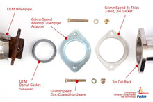 Load image into Gallery viewer, GrimmSpeed Stock Downpipe to 3in Aftermarket Catback Adapter for 2002-2021 Subaru WRX/STI - GrimmSpeed GRMGRM077046