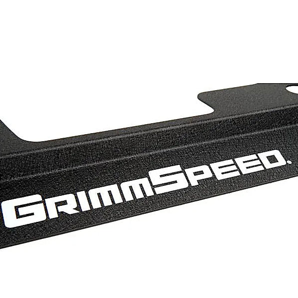 GrimmSpeed 02-07 Subaru Impreza/WRX / 04-07 STI Radiator Shroud w/Tool Tray - Black - GrimmSpeed GRMGRM096005