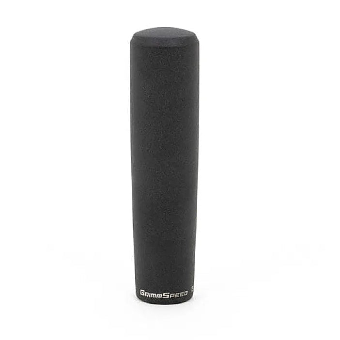 GrimmSpeed Tallboy Shift Knob Aluminum Black - M12x1.25 - GrimmSpeed GRMGRM380007