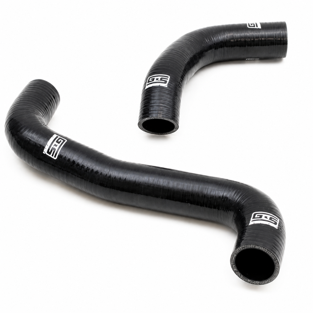 GrimmSpeed 08-14 Subaru WRX / 08-17 Subaru STi / 09-13 Subaru Forester XT Radiator Hose Kit - Black - GrimmSpeed GRMGRM405322