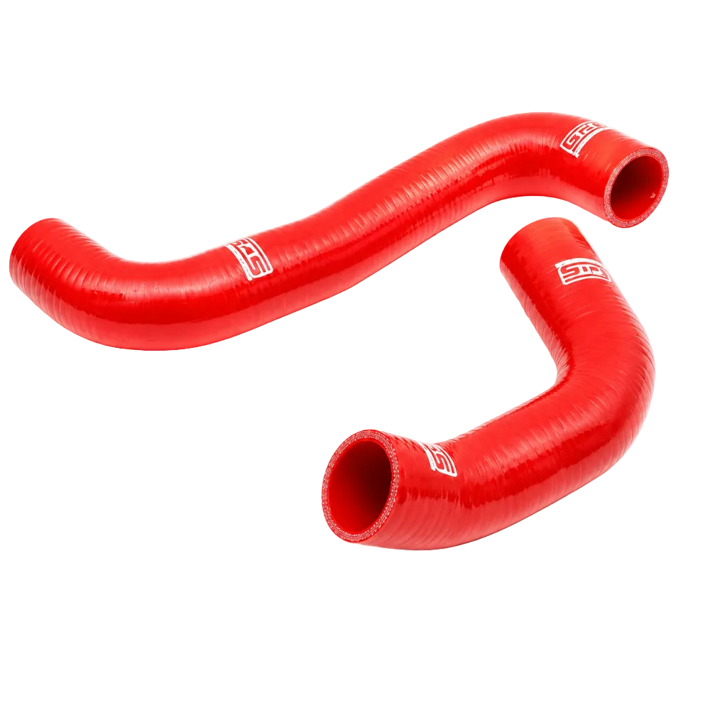 GrimmSpeed 08-14 Subaru WRX / 08-17 Subaru STi / 09-13 Subaru Forester XT Radiator Hose Kit - Red - GrimmSpeed GRMGRM405326