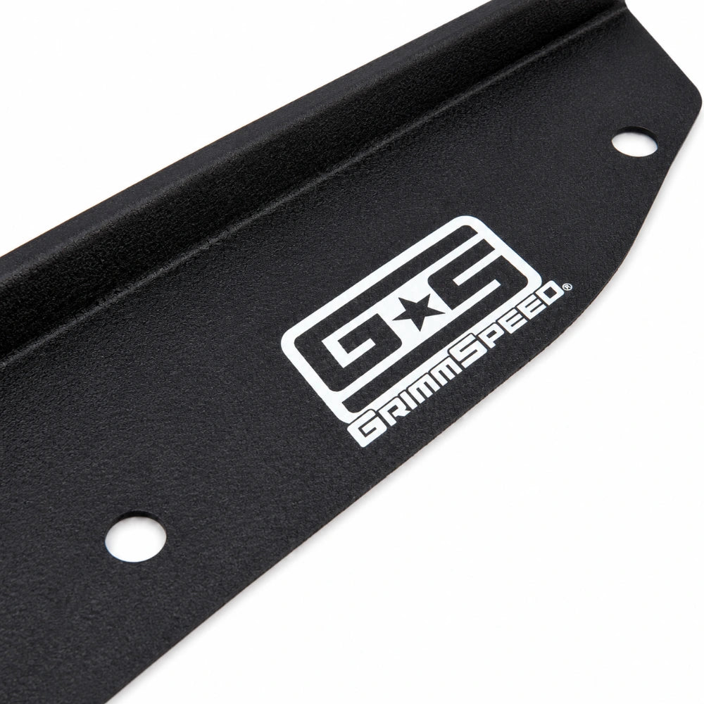GrimmSpeed 08+ Subaru Impreza/WRX/STI Radiator Shroud w/Tool Tray - Black - GrimmSpeed GRMGRM096008