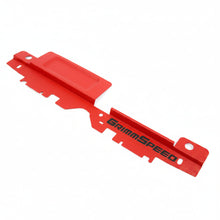 Load image into Gallery viewer, GrimmSpeed radiator shroud with tool tray for Legacy/Outback, textured red