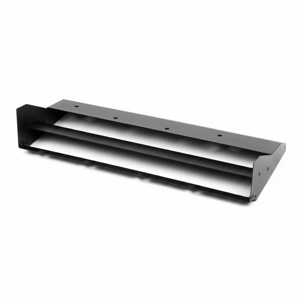 GrimmSpeed scoop TMIC splitter bracket detail for 08-14 STI