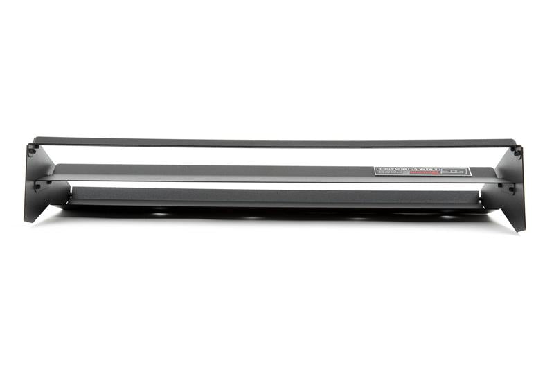 GrimmSpeed scoop TMIC splitter side profile detail for 08-14 STI