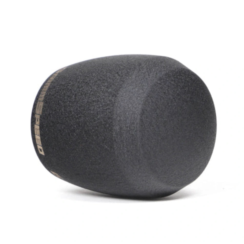GrimmSpeed Stubby Shift Knob Stainless Steel Black - M12x1.25 - GrimmSpeed GRMGRM380002