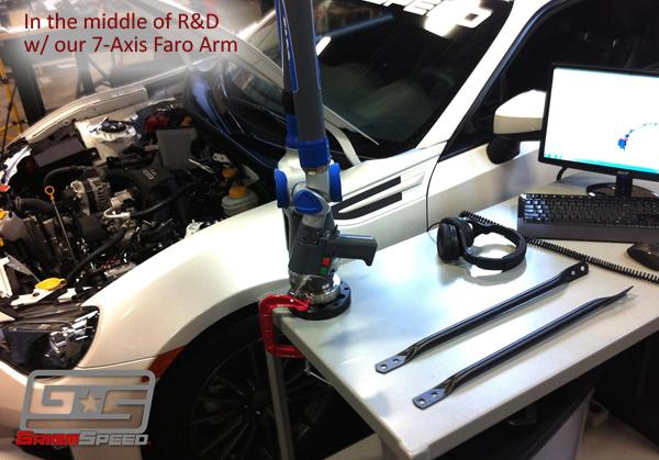 GrimmSpeed Subaru BRZ / Scion FR-S Master Cylinder Brace GrimmSpeed GRM091038
