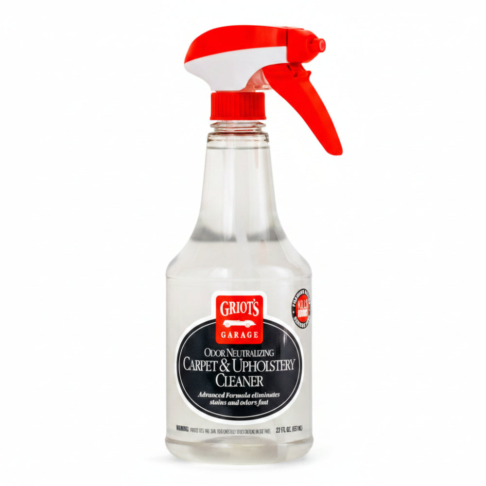 Griot's Garage 10990 Odor Neutralizing Carpet and Upholstery Cleaner 22 oz bottle