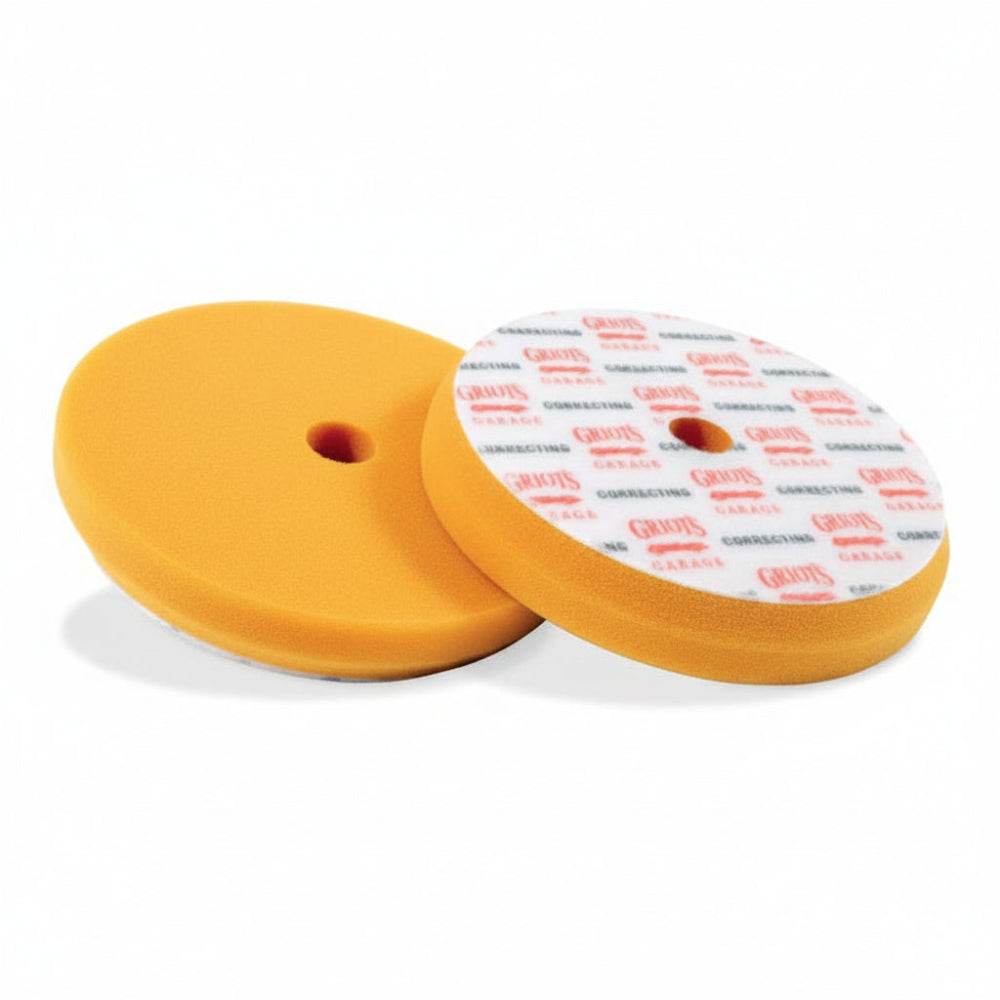 Griot's Garage Orange Correcting Foam Pad, 6.5in, Set of 2 - Griots Garage GRG10617-1