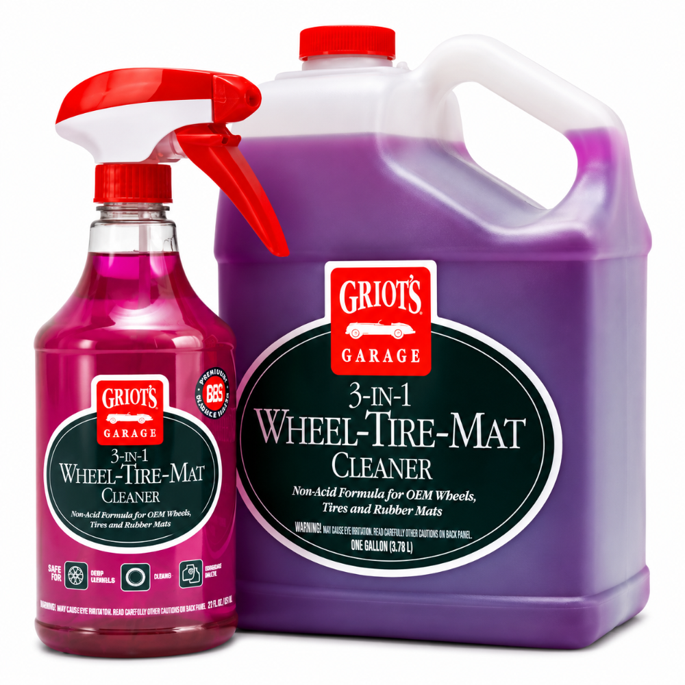 Griots Garage 3-in-1 Wheel/Tire/Mat Cleaner - 25oz - CASE OF 12 - Griots Garage GRG10825-12