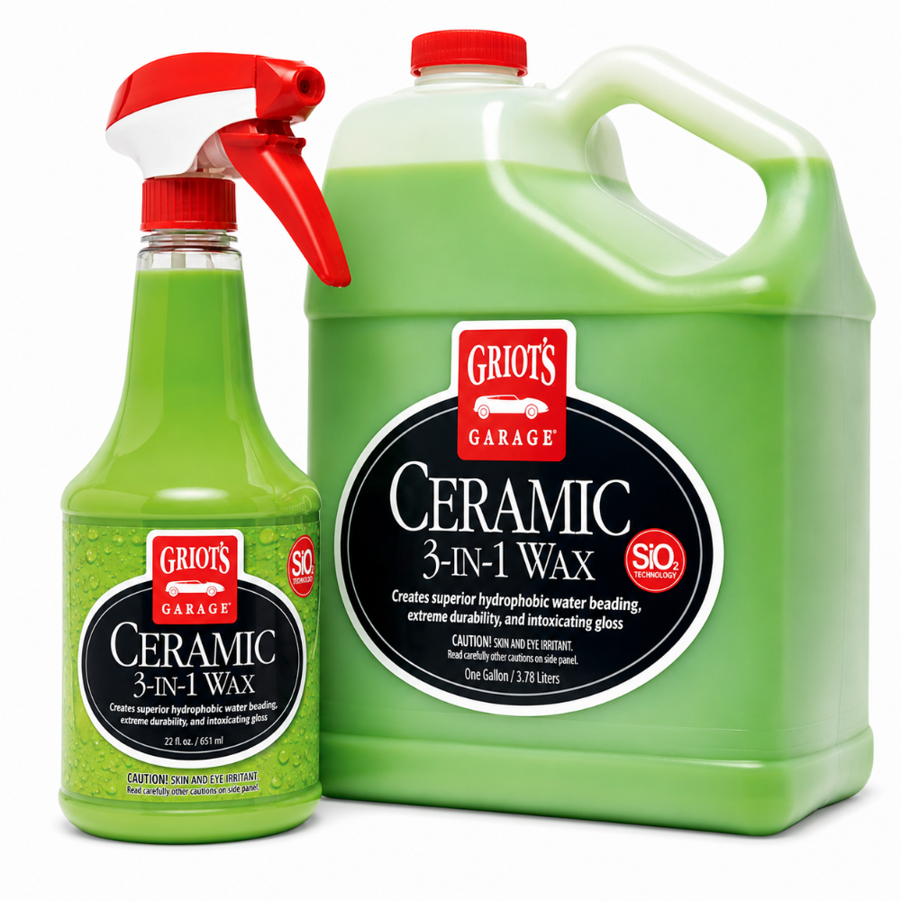 Griots Garage Ceramic 3-in-1 Wax - 22oz - Case of 12 - Griots Garage GRG10978-12