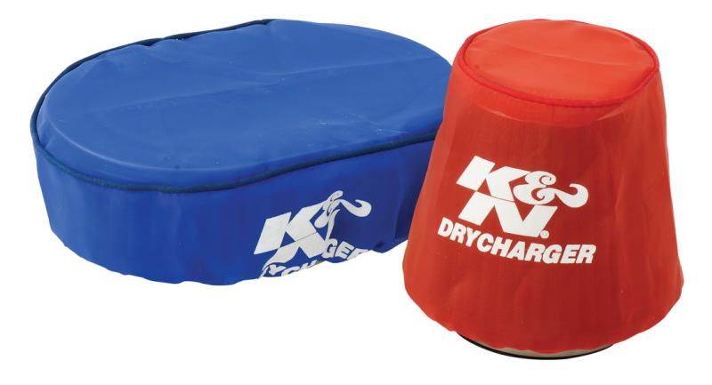 K&N 22-2030PR Red Drycharger Round Tapered Air Filter Wrap - 5.25 x 3 x 6 Inches - image 3