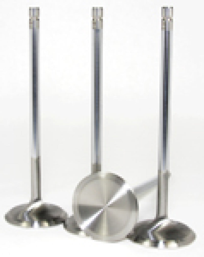 GSC P-D 4B11T 21-4N Chrome Polished Intake Valve - 36mm Head (+1mm) - SET 8 - Black Ops Auto Works