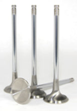 Load image into Gallery viewer, GSC P-D 4B11T 23-8N Chrome Polished Exhaust Valve - 30mm Head (+1mm) - SET 8 - Black Ops Auto Works