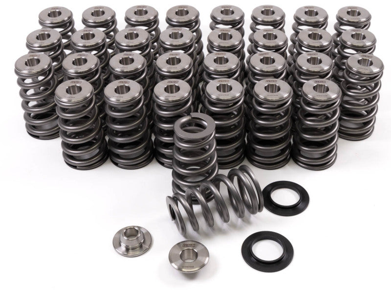 GSC P-D Ford Mustang 5.0L Coyote Gen 1/2 Conical Valve Spring and Titanium Retainer Kit-Valve Springs, Retainers-GSC Power Division-GSC5010-
