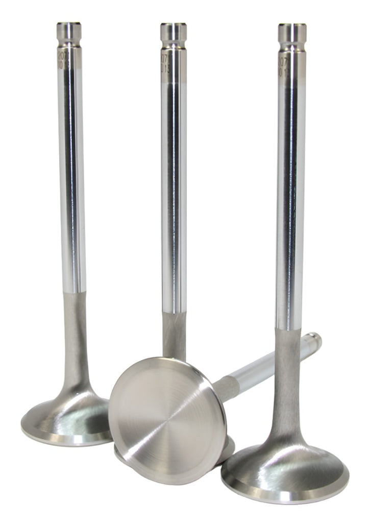 GSC P-D Toyota 3STGE 23-8N Chrome Polished Exhaust Valve - 29mm Head (STD) - SET 8 - Black Ops Auto Works