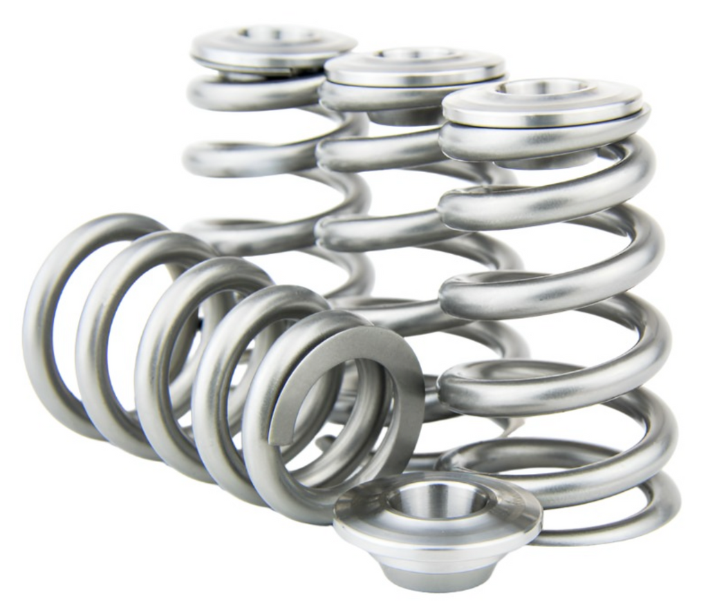 GSC5071-GSC P-D Toyota 3SGTE High Pressure Conical Valve Spring Kit w/Ti Retainer for Shimless/Shim-Over-Valve Springs, Retainers-GSC Power Division