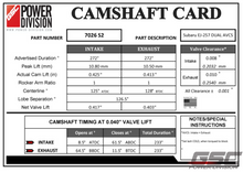 Load image into Gallery viewer, GSC P-D 08+ Subaru STI S2 Cams 272/272 Billet Right Exhaust Cam Only - GSC Power Division 7026S2REX