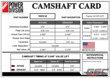 Load image into Gallery viewer, GSC P-D Toyota 1JZ-GTE VVTi S2 Camshafts 272/274 Billet - GSC Power Division 7029S2