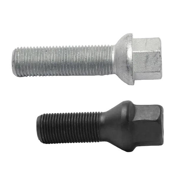 H&R Wheel Bolts Type 14 X 1.5 Length 45mm Type Mercedes Ball Head 17mm - Black - H&R HRS1454502SW