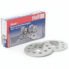Load image into Gallery viewer, H&amp;R Trak+ 14mm DRS Spacer Bolt Pattern 5/130 71.6mm CB Bolt Thread 14x1.5 - Black - H&amp;R HRS2895716SW