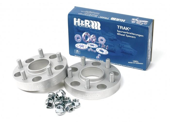 H&R Trak+ 15mm DR Wheel Adaptor Bolt 5/112 Center Bore 57.1 Thread 14x1.5 2018 Volkswagen Tiguan - H&R HRS3055577