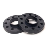 H&R Trak+ 20mm DR Wheel Spacers 5/112 Center Bore 66.5 Stud Thread 14x1.5 - Black