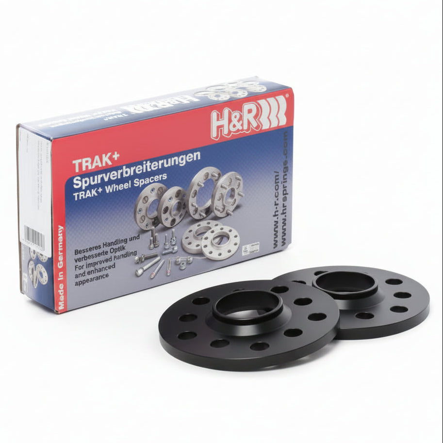 H&R Trak+ 30mm DRA Wheel Adaptor Bolt 5/120 Center Bore 72.5 Bolt Thread 12x1.5 - Black - H&R HRS6075725SW