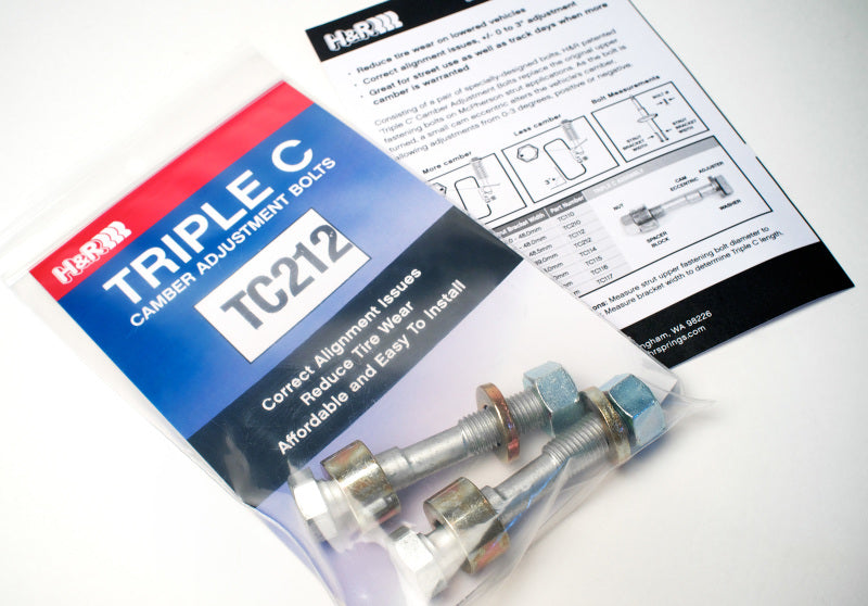 H&R TC114 Triple Camber Adjustment Bolts - 14mm - H&R HRSTC114
