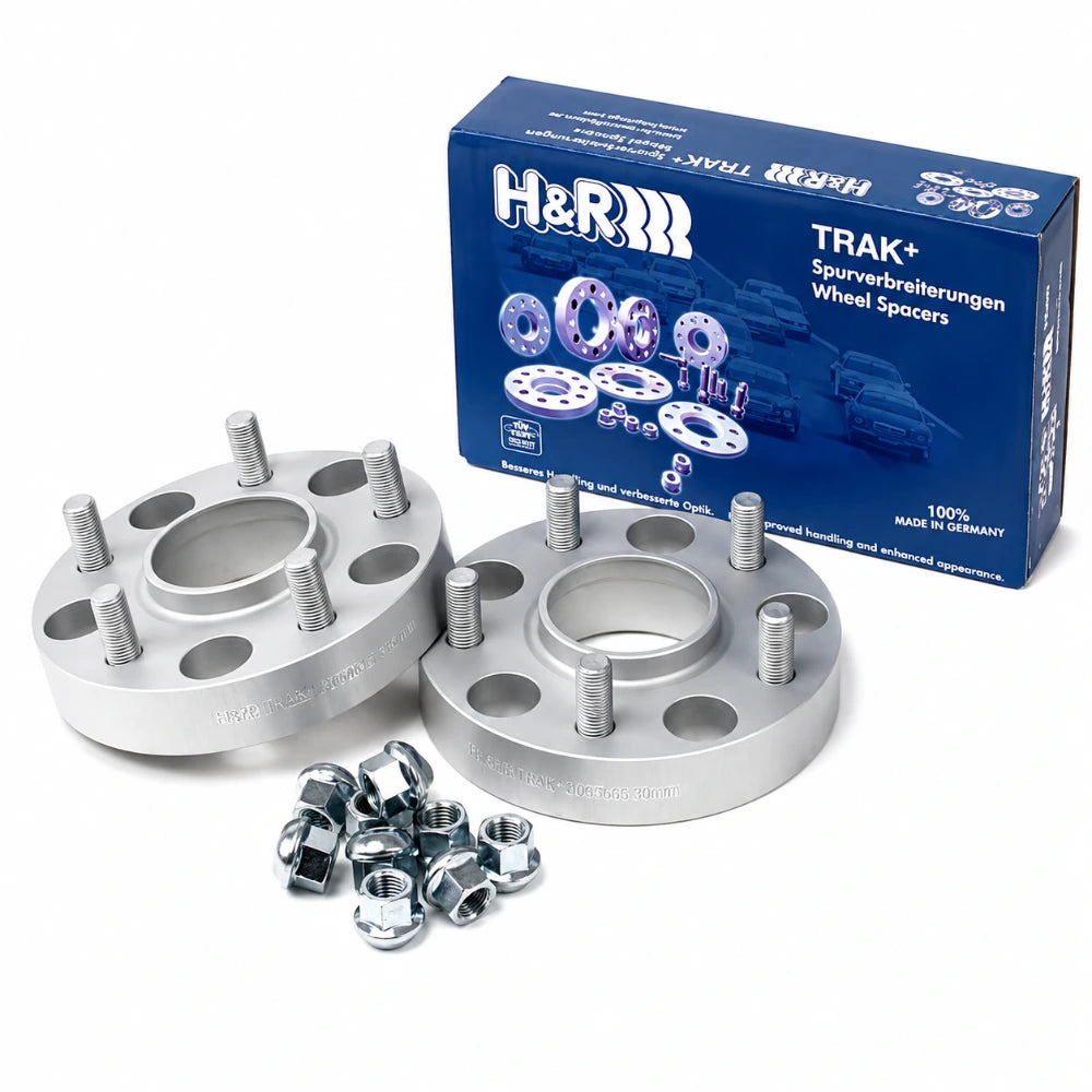 H&R Trak+ 12mm DR Spacer Bolt Pattern 5/112 CB 57.1mm Bolt Thread 14x1.5 - H&R HRS2455577