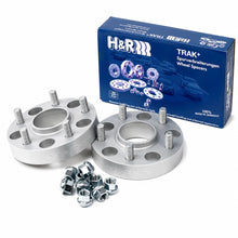Load image into Gallery viewer, H&amp;R Trak+ 12mm DR Spacer Bolt Pattern 5/112 CB 57.1mm Bolt Thread 14x1.5 - H&amp;R HRS2455577
