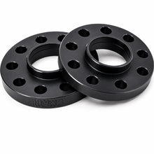 Load image into Gallery viewer, H&amp;R Trak+ 7mm DR Spacer Bolt Pattern 5/130 CB 71.6mm Bolt Thread 14x1.5 - Black - H&amp;R HRS14957160ZSW