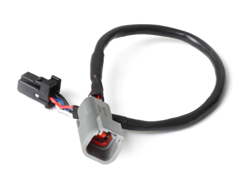 Haltech 3in CAN Adaptor Cable DTM-4 Female Receptacle/Socket to 8 Pin Black Tyco - Black Ops Auto Works