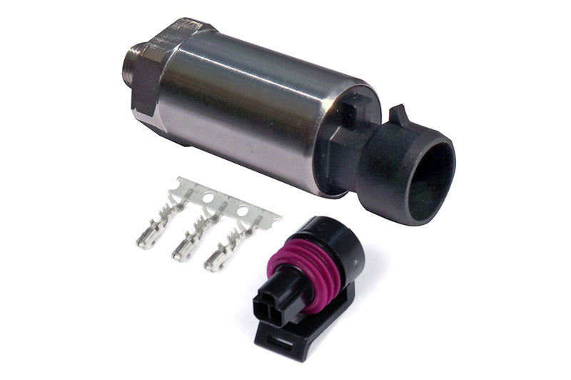 Haltech 5 Bar Motorsport Stainless Steel Diaphragm MAP Sensor 1/8 NPT (Incl Plug & Pins) - Black Ops Auto Works
