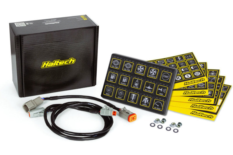 Haltech CAN Keypad 15 Button (3x5) - Black Ops Auto Works