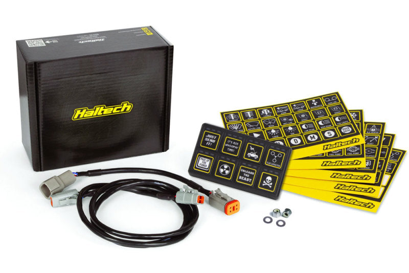 Haltech CAN Keypad 8 Button (2x4) - Black Ops Auto Works