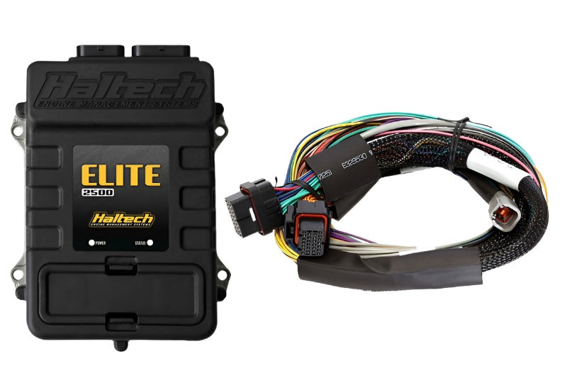 Haltech Elite 2500 Basic Universal Wire-In Harness ECU Kit - Black Ops Auto Works