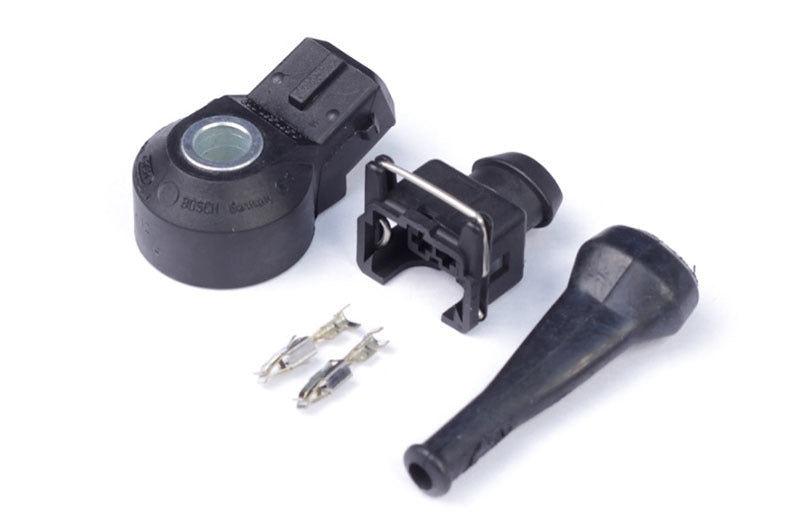 Haltech Genuine Bosch Knock Sensor 8mm (5/16in) Mounting Bolt (Incl Plug & Pins) - Black Ops Auto Works