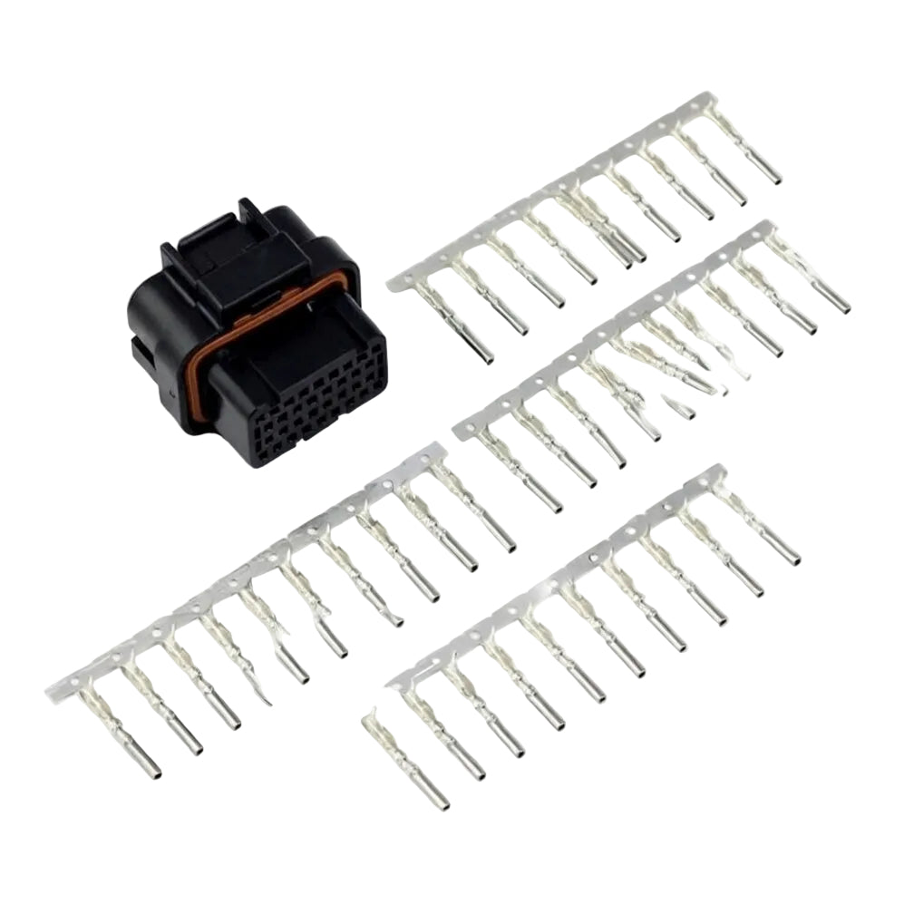 Haltech AMP 34 Pin Key 2 4 Row Superseal Connector Plug & Pins - Haltech HT-030011