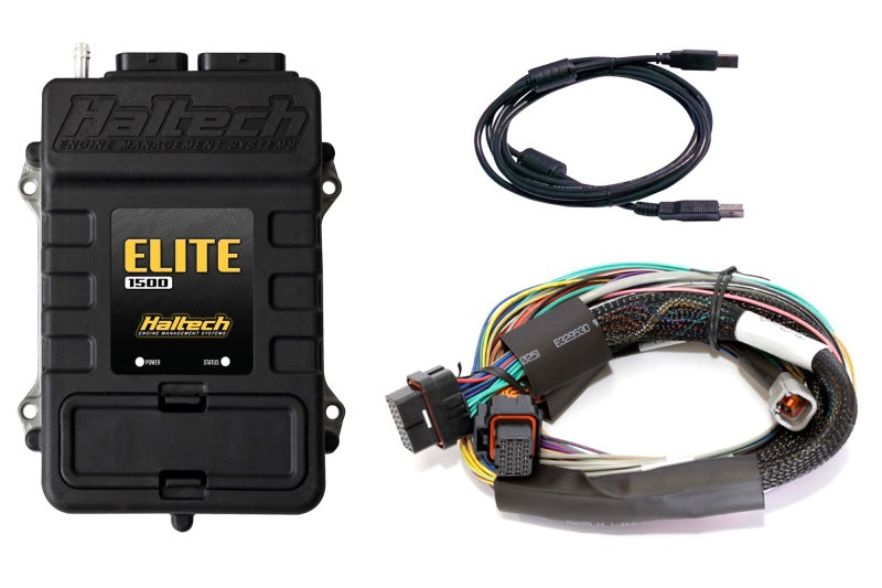 Haltech Elite 1500 Basic Universal Wire-In Harness ECU Kit - Haltech HT-150902