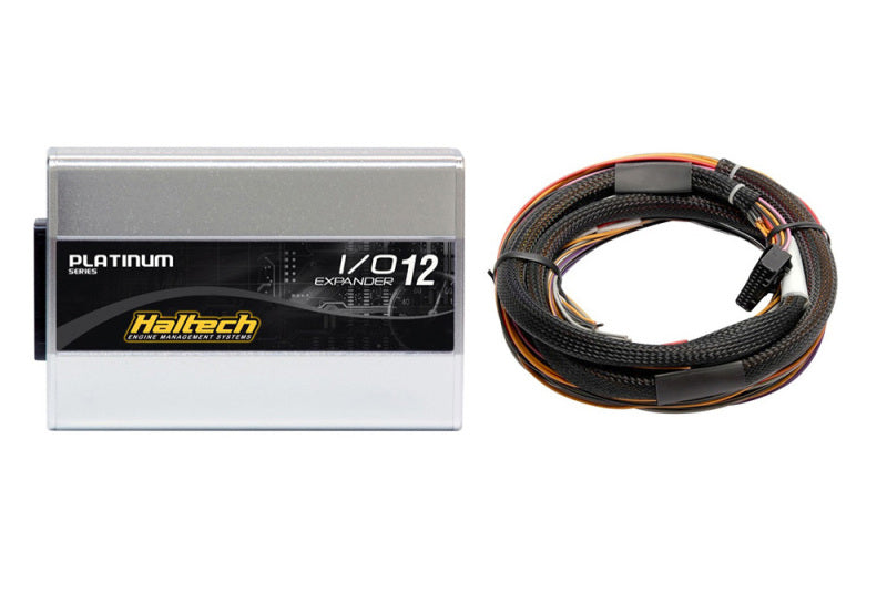 Haltech IO 12 Expander Box A CAN Based 12 Channel w/Flying Lead Harness - Black Ops Auto Works