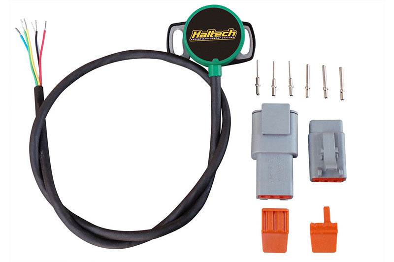 Haltech Throttle Position Sensor (Motorsport Contactless / 8mm D-Shaft / CW & CCW Rotation) - Black Ops Auto Works