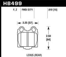 Load image into Gallery viewer, Hawk 00-05 Lexus IS300 HPS Street Rear Brake Pads - Black Ops Auto Works