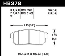 Load image into Gallery viewer, Hawk 03-07 RX8 HPS Street Rear Brake Pads (D1008) - Black Ops Auto Works