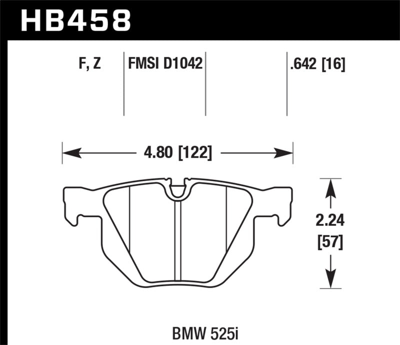 Hawk 04-06 BMW 525I / 06-07 BMW 525Xi/530Xi / 08-10 528I / 04-07 530I / 08-09 535Xi / 09-10 535i  HP - Black Ops Auto Works