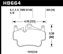 Load image into Gallery viewer, Hawk 05-08 Porsche 911 Carrera Front &amp; Rear / 08 Boxster / 07-08 Cayman Front HPS Street Brake Pads - Black Ops Auto Works